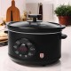 Електричний повільновар, Berlinger Haus BH-9501 Black Rose, 3.5 л — для готування страв на повільному вогні