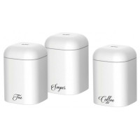Zestaw pojemników kuchennych Klausberg KB-7505 (na herbatę, kawę i cukier)