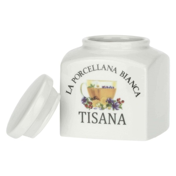 Pojemnik na herbatę La Porcellana Bianca Conserva 500 ml do przechowywania ziół