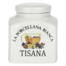 Pojemnik na herbatę La Porcellana Bianca Conserva 500 ml do przechowywania ziół