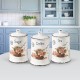 Pojemniki do kawy i herbaty Maestro MR-20050-03CS ceramiczne zestaw 3 sztuk