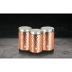 Pojemniki na kawę i herbatę Berlinger Haus Rose Gold zestaw 3 sztuk BH-6727