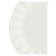 Zestaw talerzy obiadowych La Porcellana Bianca Ducale 26,5 cm do serwowania dań głównych