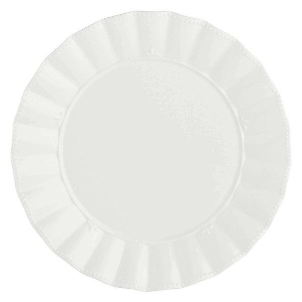 Zestaw talerzy obiadowych La Porcellana Bianca Ducale 26,5 cm do serwowania dań głównych
