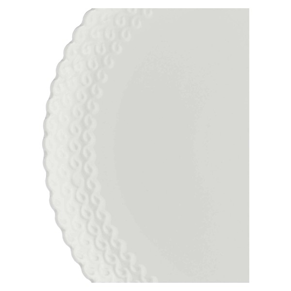 Zestaw talerzy obiadowych La Porcellana Bianca Momenti 26 cm do codziennych posiłków