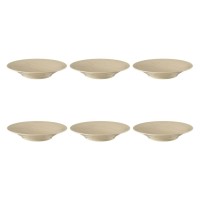 SELTMANN BEAT COLOR GLAZE Zestaw 6 talerzy do zupy 22.5 cm