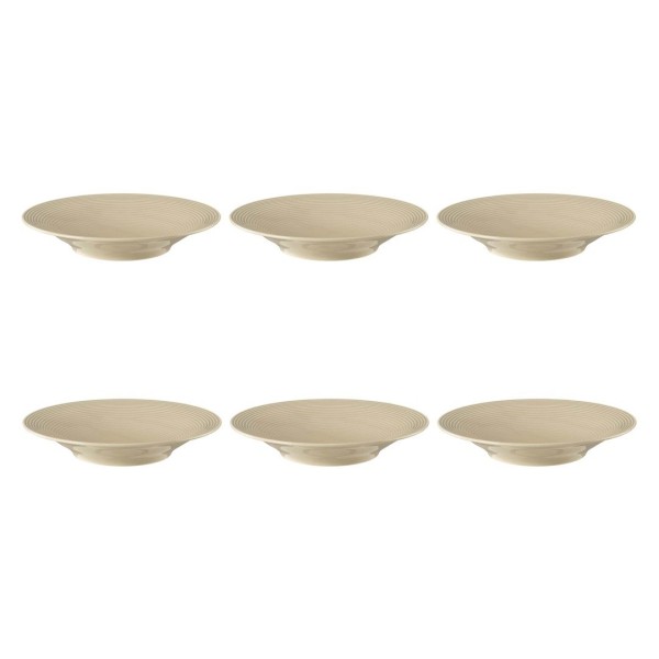 Набір тарілок для супу Seltmann Beat Color Glaze 22,5 см, 6 шт.