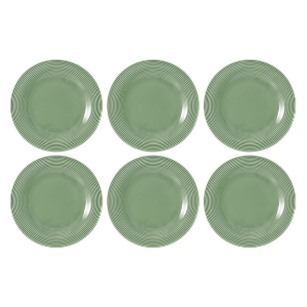 Набір тарілок SELTMANN Beat Color Glaze для салатів 23 см, 6 шт.