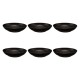 Набір тарілок для супу Seltmann Liberty Velvet Black 21 см, 6 шт.