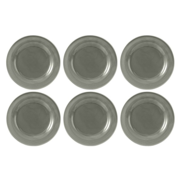 Набір тарілок Seltmann Beat Color Glaze 6 шт, для сервірування обіду, діам. 27.5 см