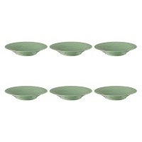 SELTMANN BEAT COLOR GLAZE Zestaw 6 talerzy do zupy 22.5 cm