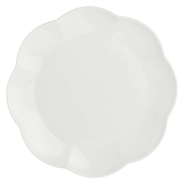 Zestaw talerzy obiadowych La Porcellana Bianca Villadeifiori 26 cm, do serwowania obiadu