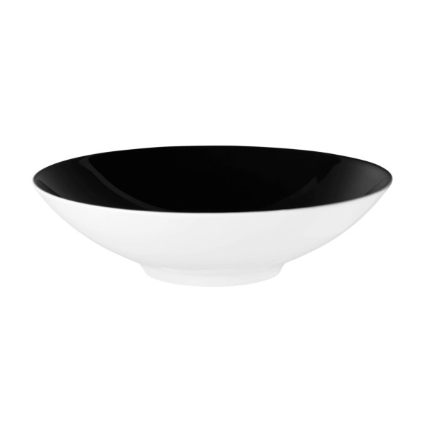 Набір тарілок для супу Seltmann Life Fashion Glamorous Black 6 шт, Ø 20 см