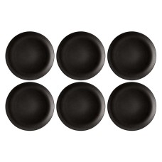 Набір тарілок Seltmann Liberty Velvet Black, 6 шт, 27,5 см для сервірування столу