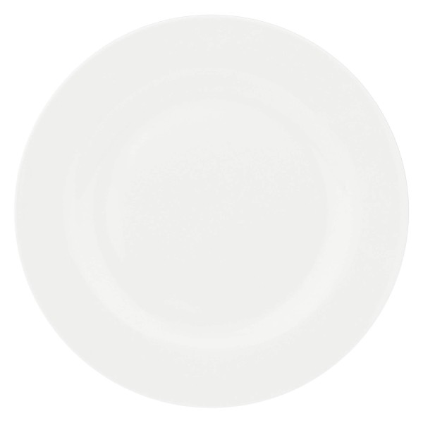 Zestaw talerzy obiadowych La Porcellana Bianca Essenziale 27 cm, 6 sztuk, do codziennych posiłków