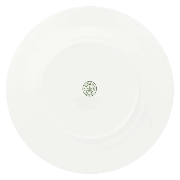 Zestaw talerzy obiadowych La Porcellana Bianca Essenziale 27 cm, 6 sztuk, do codziennych posiłków