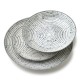 Komplet obiadowy Stripes Grey 18 części - zestaw talerzy i misek 27/19/20 cm, miska 550 ml do serwowania posiłków