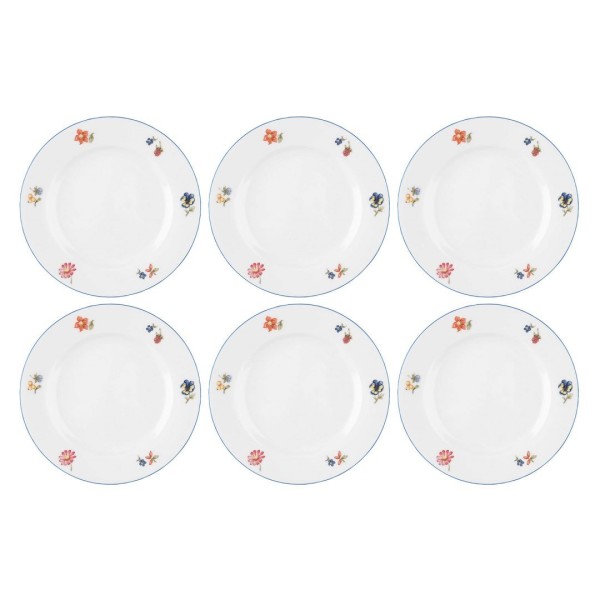 Zestaw talerzy do sałatek Seltmann Sonate Nostalgia 6 szt. 17 cm