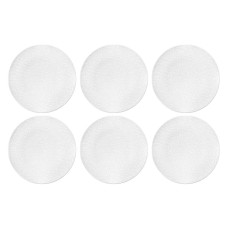 Набір тарілок Seltmann Life Fashion Luxury White для салатів 22,5 см, 6 шт.