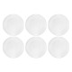 Набір тарілок Seltmann Life Fashion Luxury White для салатів 22,5 см, 6 шт.