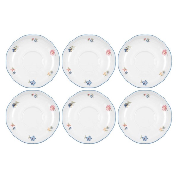 Zestaw spodków do filiżanek Seltmann Sonate Nostalgia 15 cm, 6 szt.