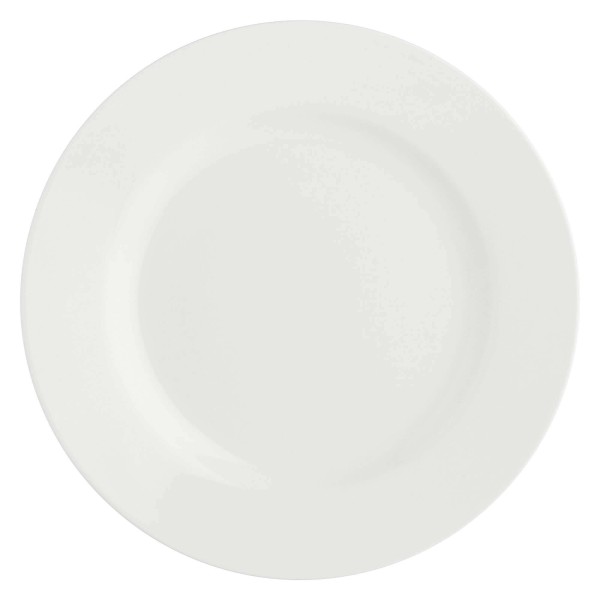 Zestaw talerzy do sałatek La Porcellana Bianca Essenziale 6 sztuk 20 cm z rantem