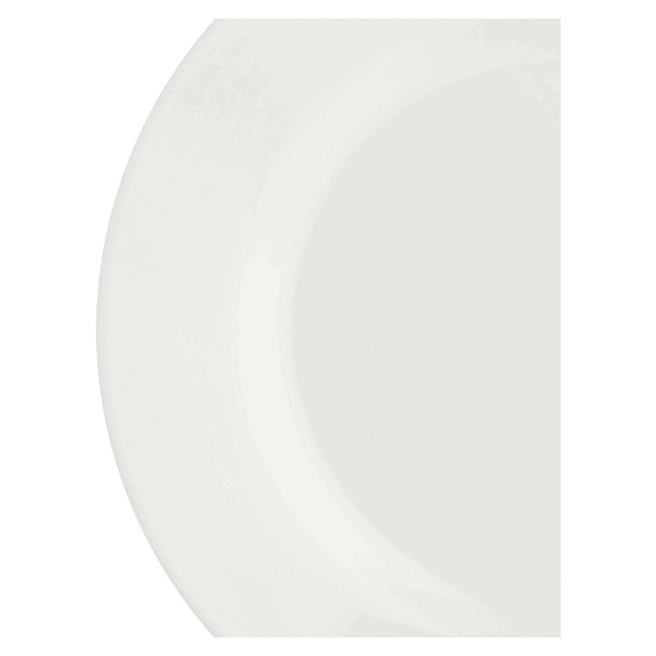 Zestaw talerzy do sałatek La Porcellana Bianca Essenziale 6 sztuk 20 cm z rantem