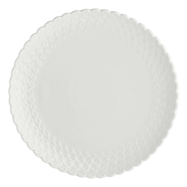 Zestaw talerzy do sałatek La Porcellana Bianca Momenti 22 cm, 6 sztuk