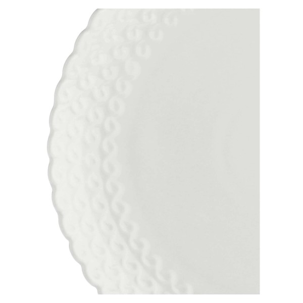 Zestaw talerzy do sałatek La Porcellana Bianca Momenti 22 cm, 6 sztuk