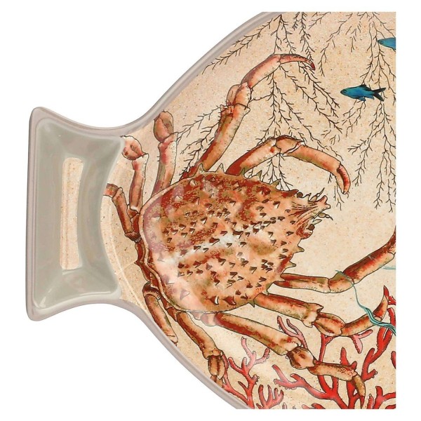 Набір тарілок Rose&Tulipani Sea Life для сервірування, меламін, 2 шт, 33x23 см, рибки