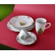 Zestaw talerzy Santa Lila komplet 3 sztuk do serwowania 26,3/20,5/22,5 cm