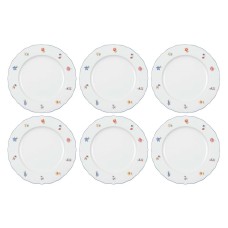 Zestaw talerzy obiadowych Seltmann Sonate Nostalgia 26 cm, 6 sztuk