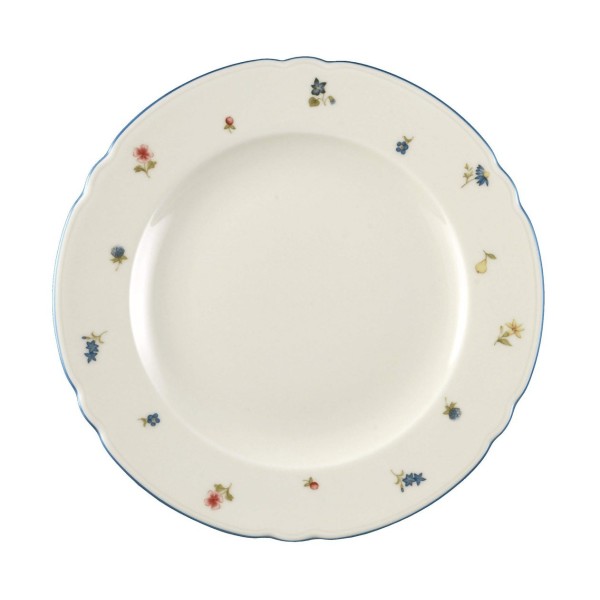 Zestaw 6 talerzy obiadowych Seltmann Marie-Luise Streublume 25 cm do serwowania