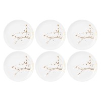 Набір обідніх тарілок Selntmann Liberty Golden Rose Hip 27,5 см (6 шт) для сервірування столу