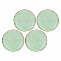 Набір обідніх тарілок Rose&Tulipani Concerto Verde Acqua 27 см, 4 шт.