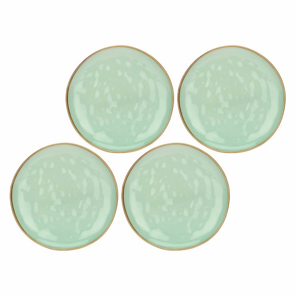 Набір обідніх тарілок Rose&Tulipani Concerto Verde Acqua 27 см, 4 шт.