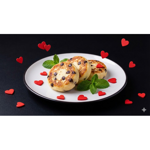 Syrniki z kropelkami mlecznej czekolady 500g