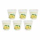 Zestaw kieliszków LA PORCELLANA BIANCA Liquorelli do limoncello 75 ml – idealny do serwowania likierów