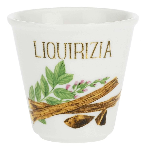 Zestaw kieliszków do likieru La Porcellana Bianca Liquorelli 6 x 75 ml liquirizia