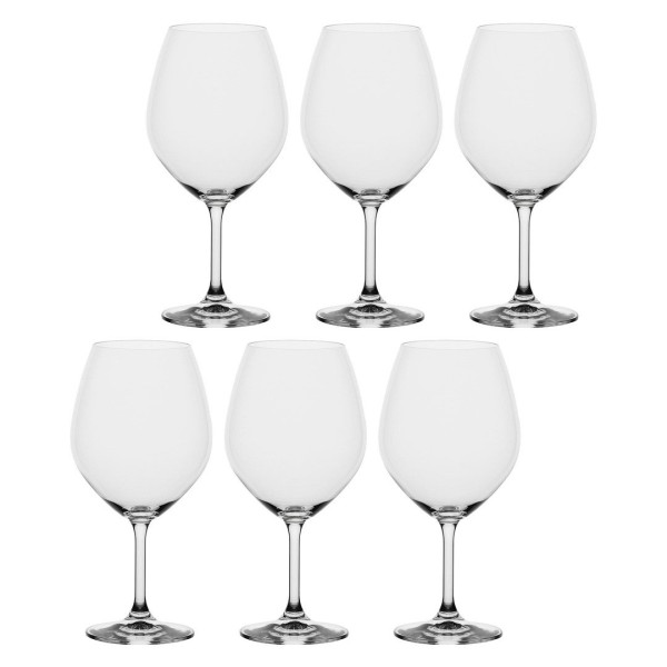 Zestaw kieliszków do wina Burgundy La Porcellana Bianca Novello 710 ml 6 sztuk
