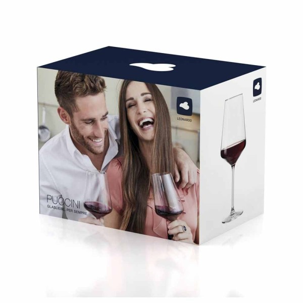 Набір келихів, Puccini, Kpl. 6 kieliszków czerwone wino 750 ml — для червоного вина, 6 шт.