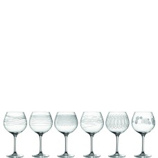 Zestaw kieliszków do wina Leonardo Casella burgund 630 ml zestaw 6 sztuk