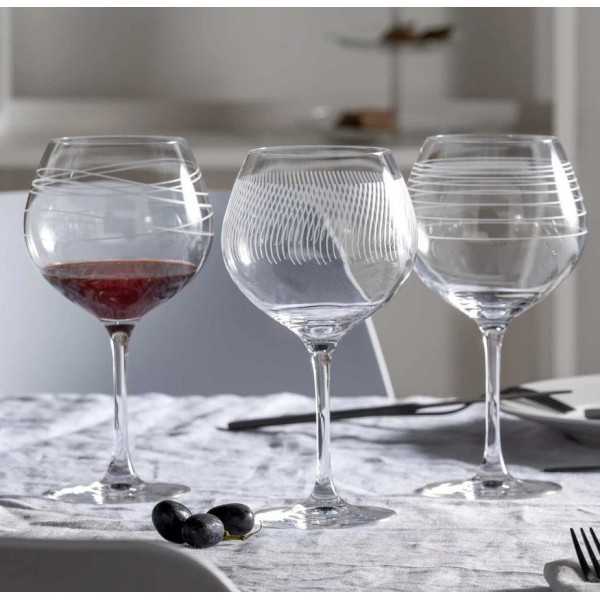 Zestaw kieliszków do wina Leonardo Casella burgund 630 ml zestaw 6 sztuk