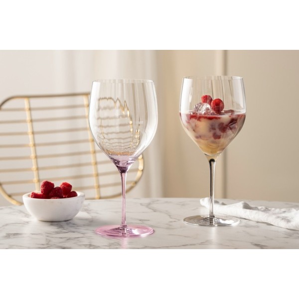 Набір келихів POESIA rose для коктейлів 750 мл, 6 шт. – стильне рішення для святкових зустрічей