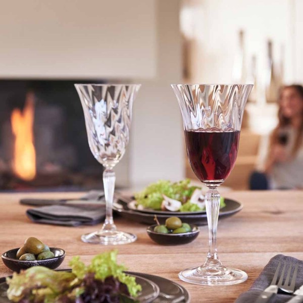 Застава столова, Volterra, набір із 6 келихів для червоного вина 280 мл для святкових та буденних вечерь