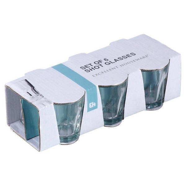 Набір стаканчиків для горілки EH EXCELLENT HOUSEWARE 139422 (6 шт., 40 мл)