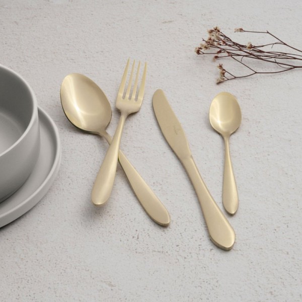 Zestaw sztućców, Berlinger Haus BH-3079, 24 el., satyna champagne