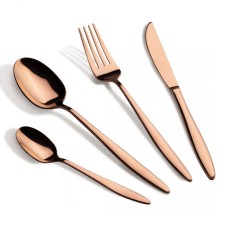 Zestaw sztućców, Berlinger Haus BH-3062, komplet 24 elementy, połysk rose gold