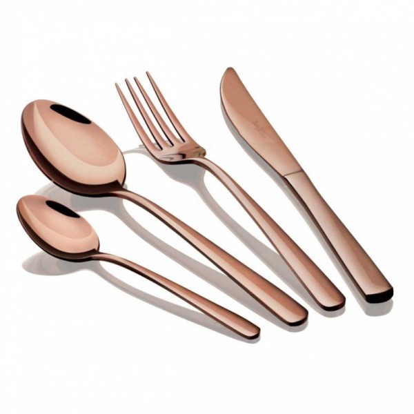 Zestaw sztućców, Berlinger Haus BH-2615 Rose Gold, 16 elem. do serwowania
