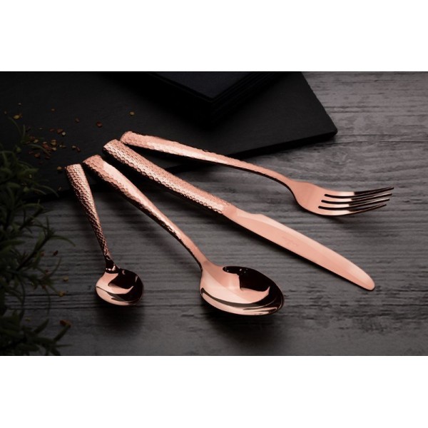 Zestaw sztućców, Berlinger Haus BH-2617 Rose Gold, 24 elem. do serwowania